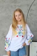 Вишиванка Piccolo Дзвіночки р.158 білий 420324