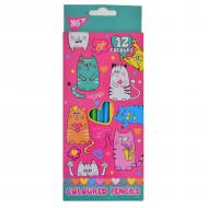 Олівці кольорові Lovely Cats 12 шт. 290533 YES