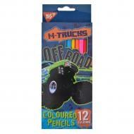 Карандаши цветные M-Trucks 12 шт. 290527 YES