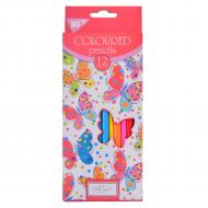 Карандаши цветные Turnowsky Butterflies 12 шт. 290532 YES