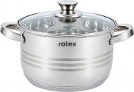 Кастрюля с крышкой Rotex RC305-24 Lamezia