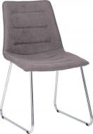 Стул обеденный Nowy Styl MERI CFS CHROME (BOX-1) SORO-93 хром/серый