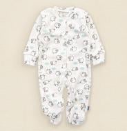 Комбинезон детский унисекс Dexter`s Lamb р.68 молочный d973-1ов-б