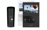 Комплект видеодомофона Slinex + вызывная панель SQ-04M (біл) + ML-16 (чорн)