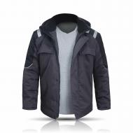Куртка Trident Оптима утепленная 60-62 7/8 р. 3XL серо-черный