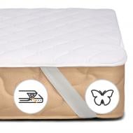 Наматрасник MirSon Natural Line Стандарт Silk 974 обычный с резинкой по углам 26х140x200 см 2200000837943