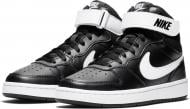 Кроссовки детские демисезонные Nike COURT BOROUGH MID 2 (GS) CD7782-010 р.38 черные