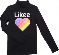 Свитер для девочки Luna Kids р.128 черный 103551