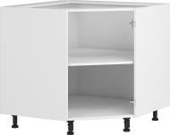 Тумба нижняя Грейд трапеция 856x820x856 мм белый