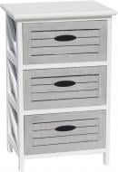 Комод Special4You Wale 3D белый