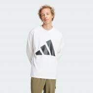 Футболка Adidas M BL SJ LS T IN6181 р.L білий