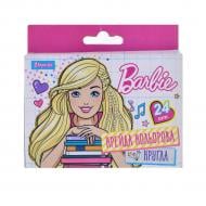 Мел цветной круглый Barbie 24 шт. 400191 1 вересня