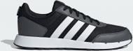 Кроссовки мужские Adidas RUN50S CBLACK/FTWWHT/GRESIX IF1553 р.40 2/3 черные
