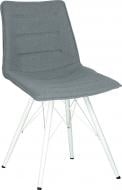 Стілець обідній Nowy Styl MERI 4LX WHITE (BOX-1) KL-301 білий/сірий
