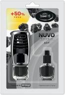 Ароматизатор на дефлектор Tasotti Nuvo Double Blister Black із запаскою 8 мл