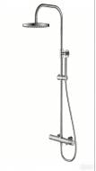 Душевая система Grace со смесителем, верхним душем и ручной лейкой ARIA ХРОМ