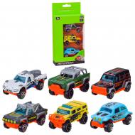 Набор металлических машин Автопром 1:64 AP7488