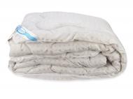 Одеяло Лебяжий Пух Leleka-Textile Двуспальный 172х205 см Белое в квадратик (1005579)