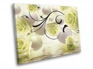 Картина Розы и шары 3Д 40x30 см WallArt 54396-1.1