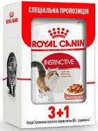 Корм влажный для взрослых кошек Royal Canin Instinctive loaf 3+1 шт. 85 г