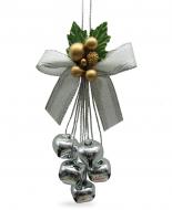 Декорация-подвеска вязка колокольчиков 17 см в ассортименте F16510136