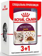 Корм влажный для взрослых кошек стимулирующий вкусовые рецепторы Royal Canin Sensory Smell в желе 3+1 шт. 85 г