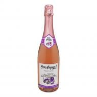 Вино игристое Bon Voyage Pinot Noir розовое сухое безалкогольное 750 мл