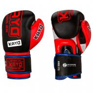 Боксерские перчатки KRBG-170-12 12oz черный с красным Боксерские перчатки KRBG-170-12 12oz черный с красным