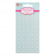 Набор жемчужин клеевых перламутровых, 5мл 952610 50 шт. Santi