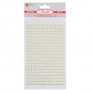 Набір перлин із клейким шаром «White pearls» 742530 294 шт. Santi