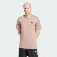 Футболка Adidas TR-ES FR NOV T JC7739 р.M коричневый