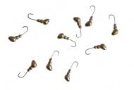 Мормышка GF Fishing муравей 4 мм 0,9 грамм цвет серебро