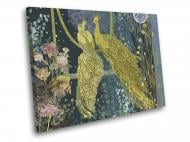 Картина Золотые павлины 60x45 см WallArt 54399-1.2 Картина Золотые павлины 60x45 см WallArt 54399-1.2