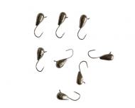 Мормышка GF Fishing капля с ушком 4 мм 1 грамм цвет никель Мормышка GF Fishing капля с ушком 4 мм 1 грамм цвет никель