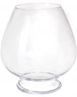 Ваза стеклянная Wrzesniak Glassworks Коньячка 17-10694 30 см прозрачная 17-10694