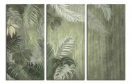 Картина модульная Тропические листья 120x80 см WallArt 54400-3.2