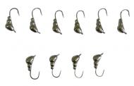 Мормышка GF Fishing муравей с ушком 5 мм 1,7 грамм цвет никель