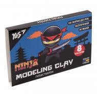 Пластилин Ninja 8 цветов 160 г YES