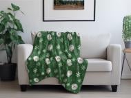 Плед флисовый Christmas Green 200x220 см зеленый La Nuit