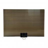 Поликарбонат сотовый OSCAR PREMIUM 10x1050х2000 мм бронза