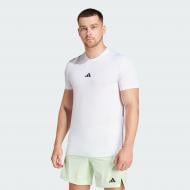 Футболка Adidas D4T TEE IS3808 р.S білий