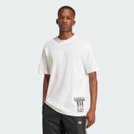 Футболка Adidas ADIBREAK TEE JD4195 р.S белый
