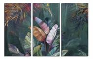 Картина модульная Яркие листья 120x80 см WallArt 54402-3.2