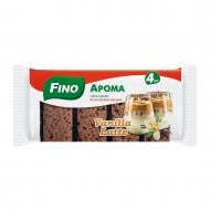 Губка универсальная Fino АРОМА LATTE 4 шт.