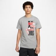 Футболка Jordan M J THE SHOES SS CREW DH8952-091 р.XL серый