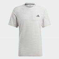 Футболка Adidas TR-ES STRETCH T IC7416 р.S серый