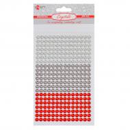 Набор страз самоклеящихся «Red and gray» 742529 294 шт. Santi