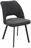 Стул Bjorn Oslo V Combo Curio 97/Boston 10 графит / черный