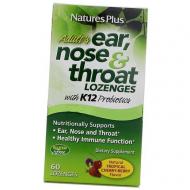 Витамины Adults Ear Nose Throat Nature's Plus 60 леденцов Тройная ягода (72375009)