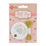 Набор тегов подарочных Сердце 742283 10 шт. Santi